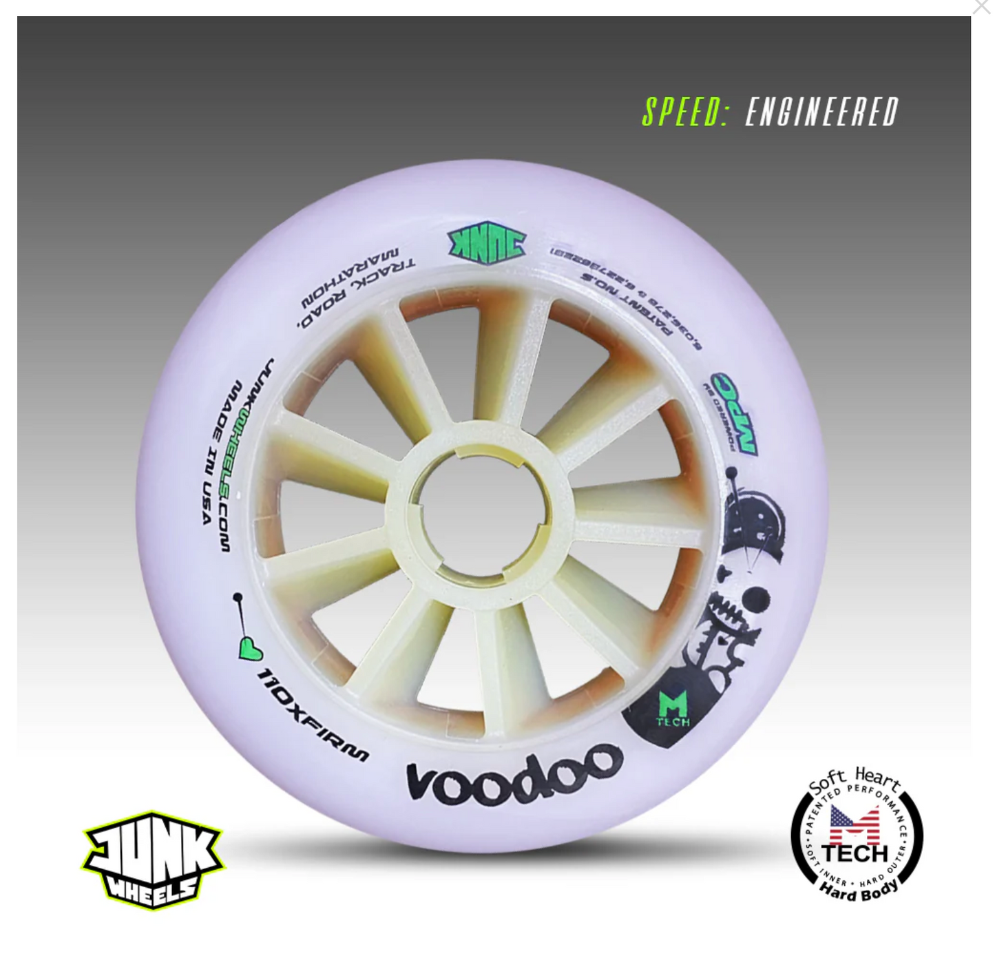 JUNK VOODOO XFIRM Wheels Set Of 8