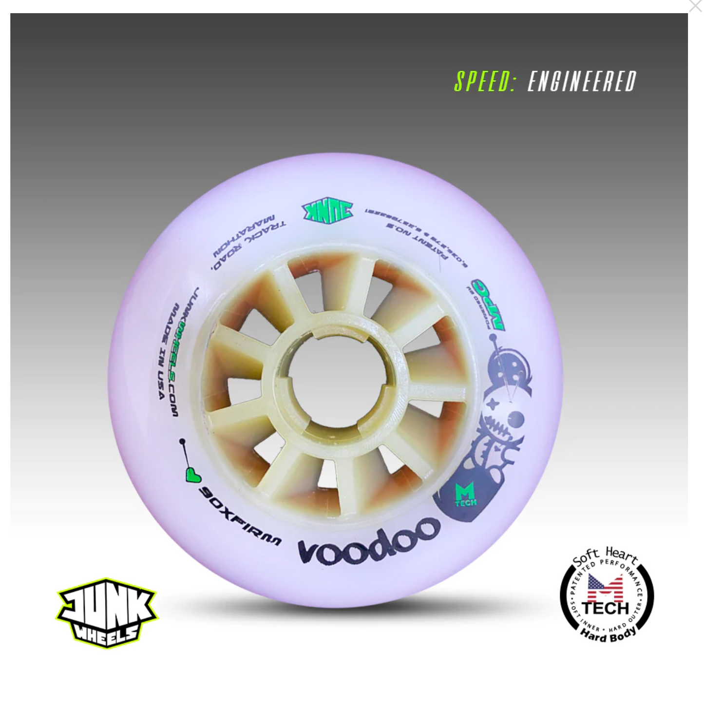 JUNK VOODOO XFIRM Wheels Set Of 8