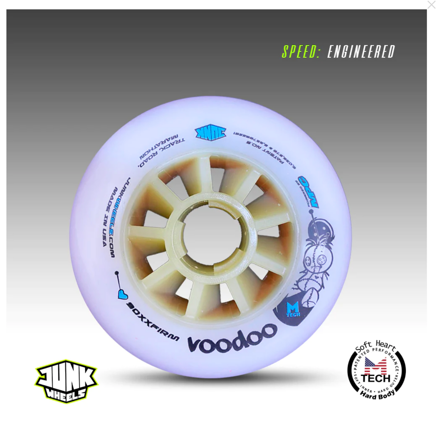 JUNK VOODOO XXFIRM WHEELS Set Of 8