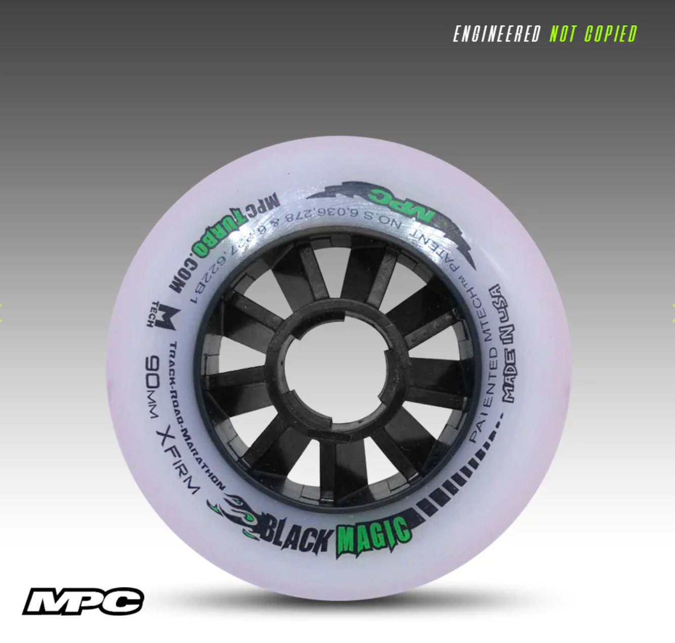 MPC BLACK MAGIC XFIRM Wheels Set Of 8